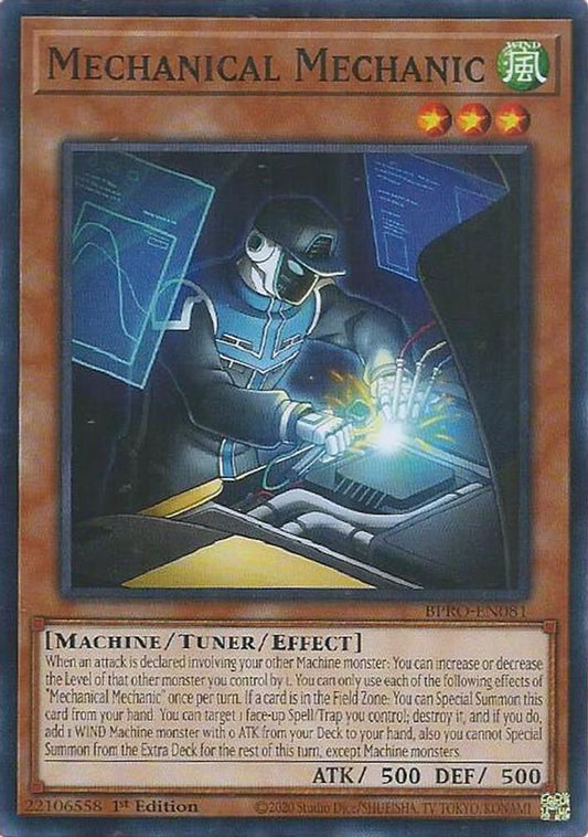 Mechanical Mechanic * Common * BPRO-EN081