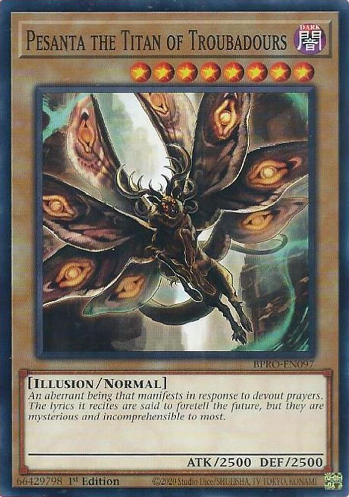 BPRO-EN097 * Pesanta the Titan of Troubadours * Common * Burst Protocol