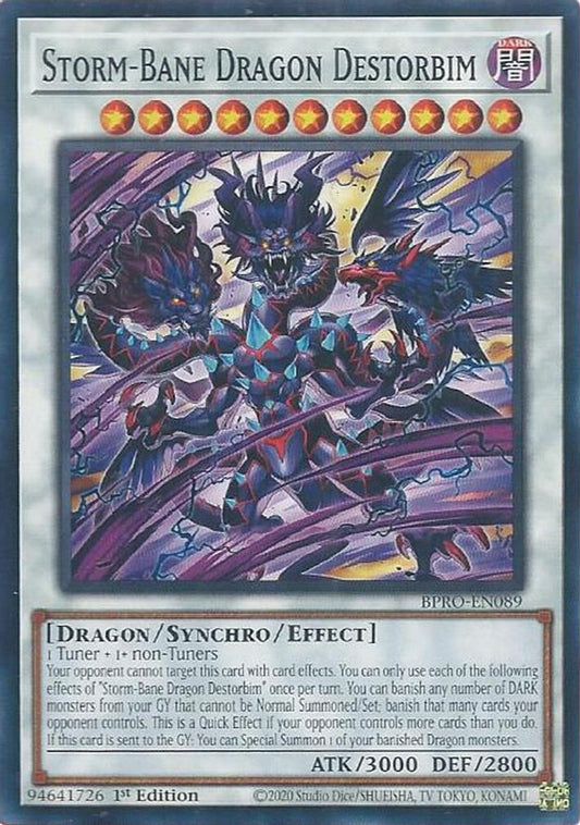 Storm-Bane Dragon Destorbim * Common * BPRO-EN089