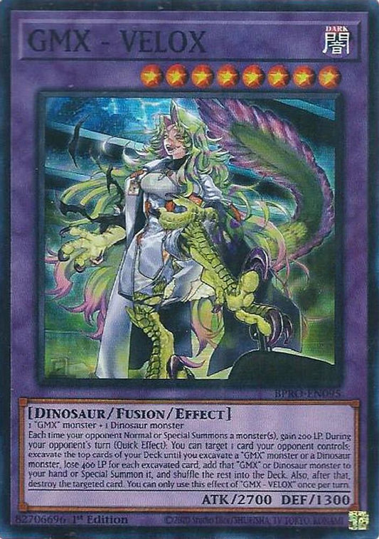GMX - VELOX * Super Rare * BPRO-EN095