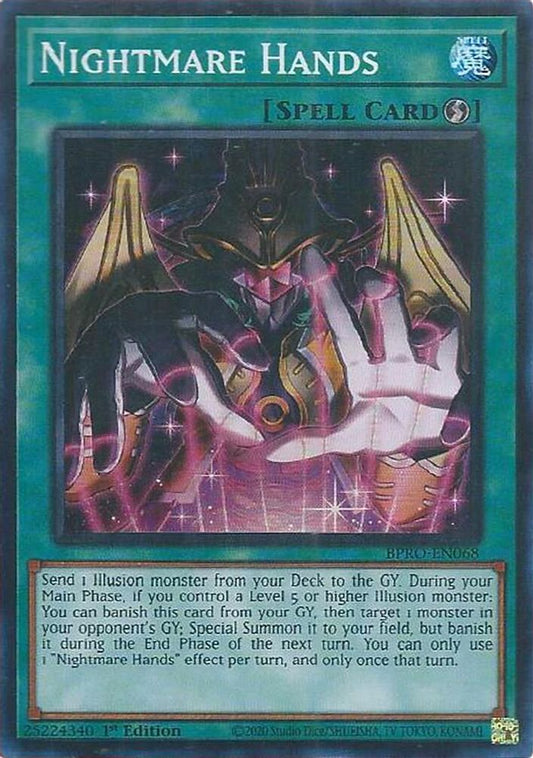 Nightmare Hands * Super Rare * BPRO-EN068