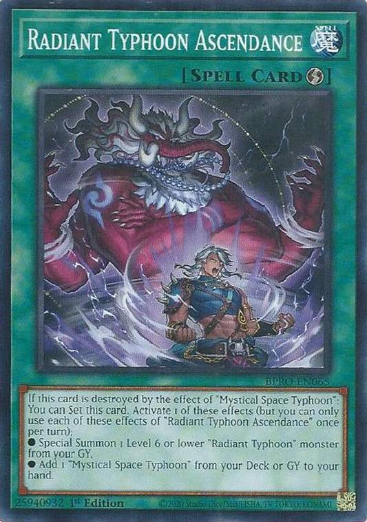 Radiant Typhoon Ascendance * Common * BPRO-EN065