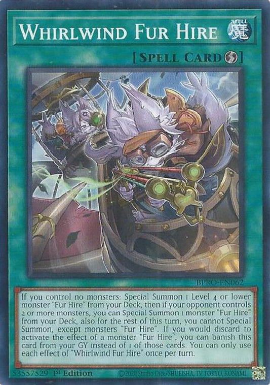 Whirlwind Fur Hire * Common * BPRO-EN062