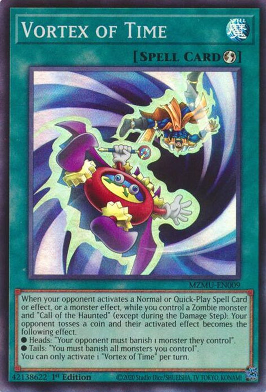 Vortex of Time * Super Rare * MZMU-EN009