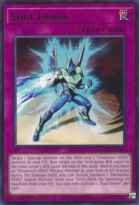 Soul Union * Rare * MZMU-EN028