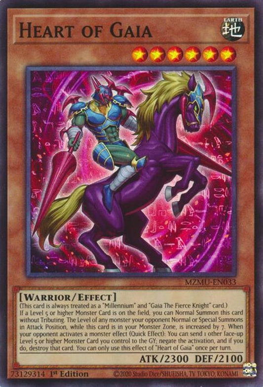 Heart of Gaia * Super Rare * MZMU-EN033