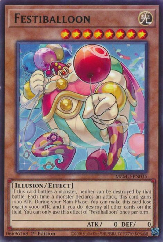 MZMU-EN035 * Festiballoon * Rare * Maze of Muertos