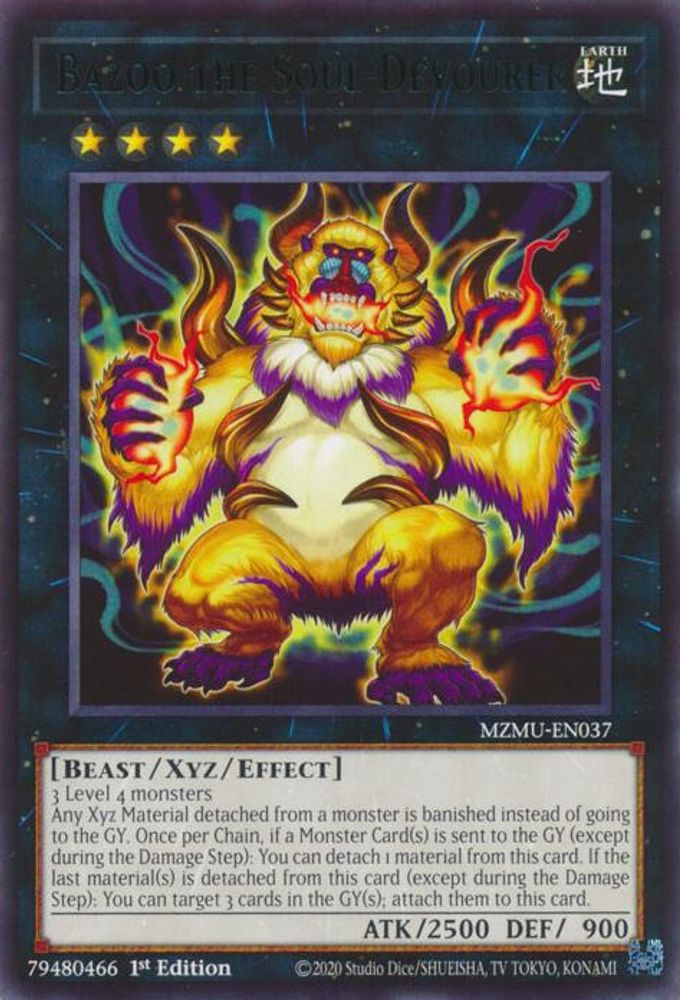 Bazoo the Soul-Devourer * Rare * MZMU-EN037