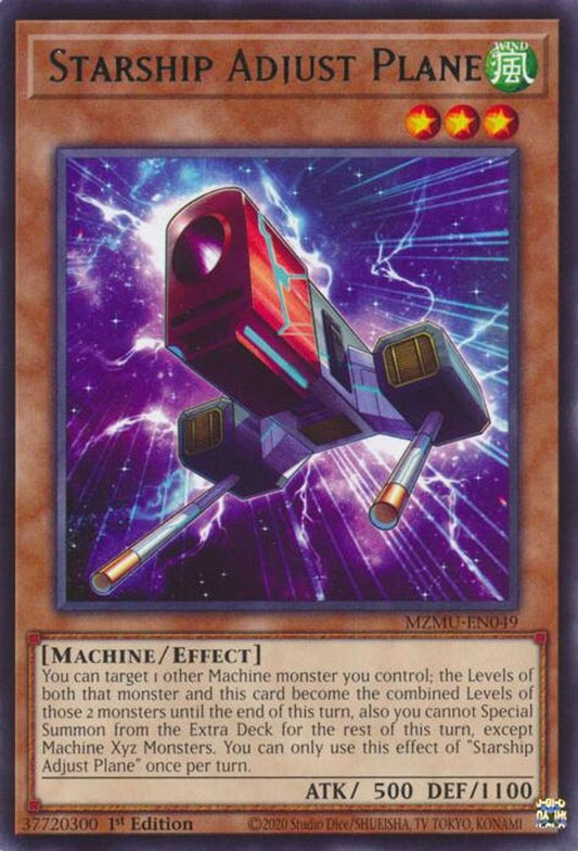 MZMU-EN049 * Starship Adjust Plane * Rare * Maze of Muertos