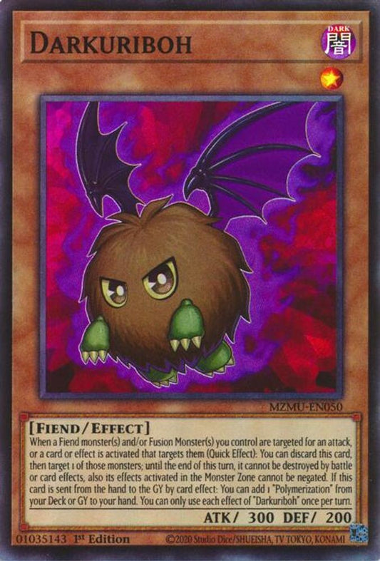 Darkuriboh * Super Rare * MZMU-EN050