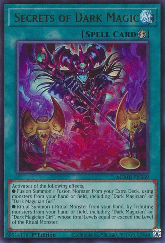 MZMU-EN069 * Secrets of Dark Magic * Ultra Rare * Maze of Muertos