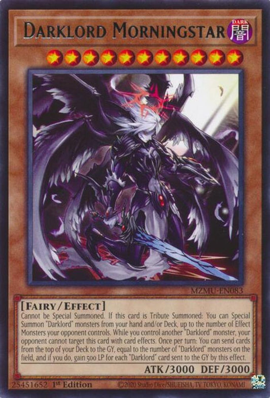 Darklord Morningstar * Rare * MZMU-EN083
