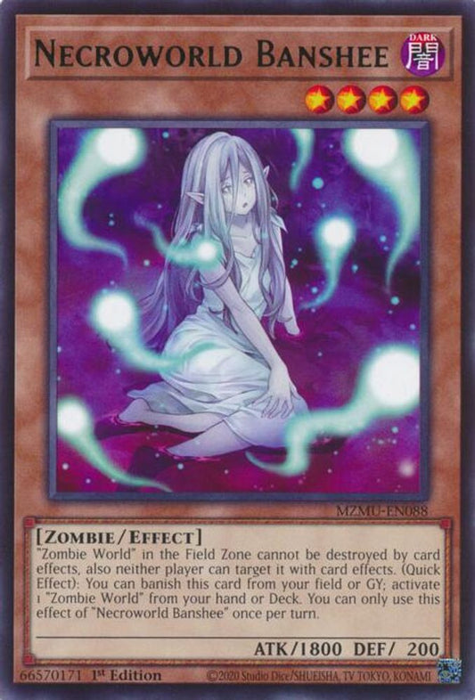 Necroworld Banshee * Rare * MZMU-EN088