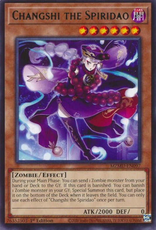 MZMU-EN097 * Changshi the Spiridao * Rare * Maze of Muertos
