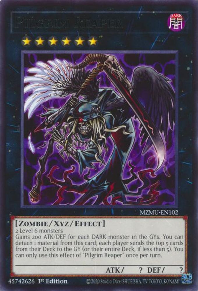 MZMU-EN102 * Pilgrim Reaper * Rare * Maze of Muertos