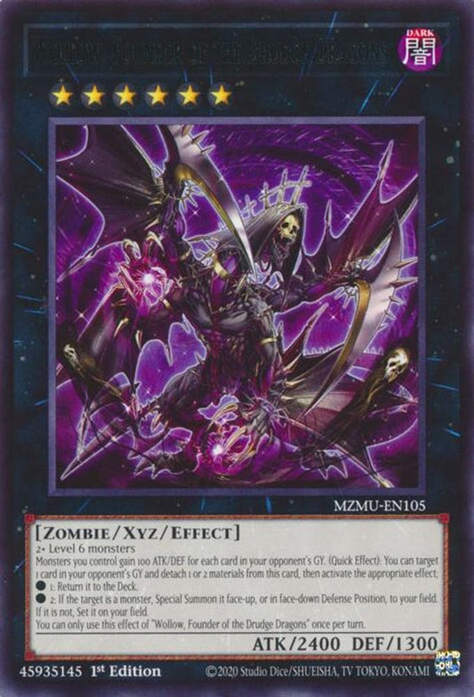 MZMU-EN105 * Wollow, Founder of the Drudge Dragons * Rare * Maze of Muertos