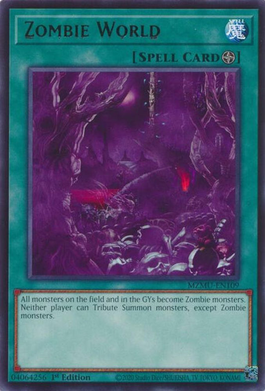 Zombie World * Rare * MZMU-EN109