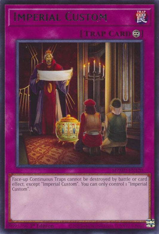 Imperial Custom * Rare * MZMU-EN120