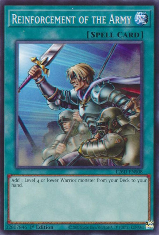 L26D-ENS08 - Reinforcement of the Army - Common - Legendary Modern Decks 2026