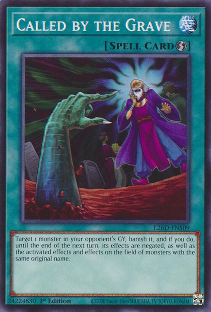 L26D-ENS09 - Called by the Grave - Common - Legendary Modern Decks 2026