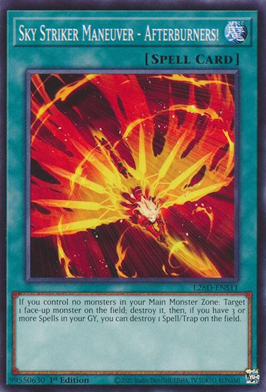 L26D-ENS11 - Sky Striker Maneuver - Afterburners! - Common / Short Print - Legendary Modern Decks 2026