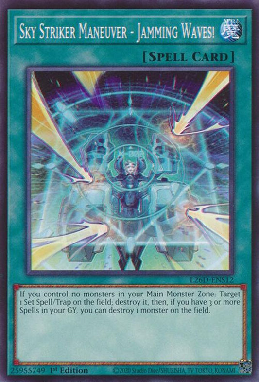 L26D-ENS12 - Sky Striker Maneuver - Jamming Waves! - Common - Legendary Modern Decks 2026