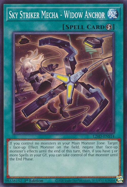 L26D-ENS14 - Sky Striker Mecha - Widow Anchor - Common / Short Print - Legendary Modern Decks 2026