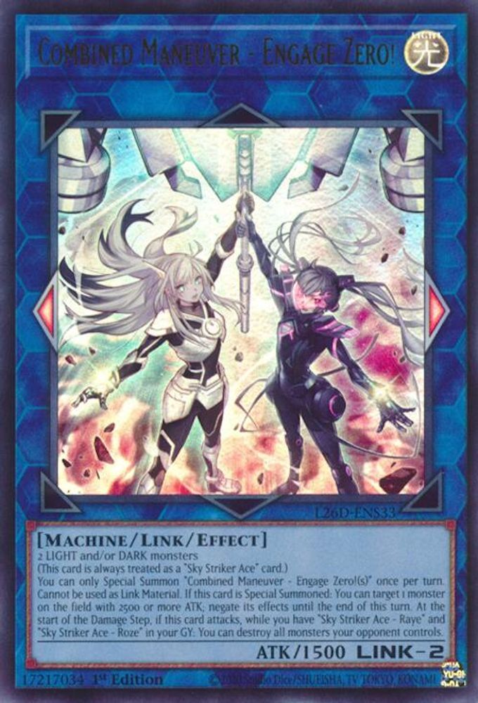 L26D-ENS33 - Combined Maneuver - Engage Zero! - Ultra Rare - Legendary Modern Decks 2026