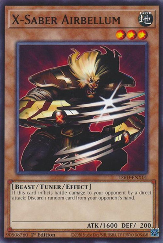 L26D-ENX01 - X-Saber Airbellum - Common - Legendary Modern Decks 2026
