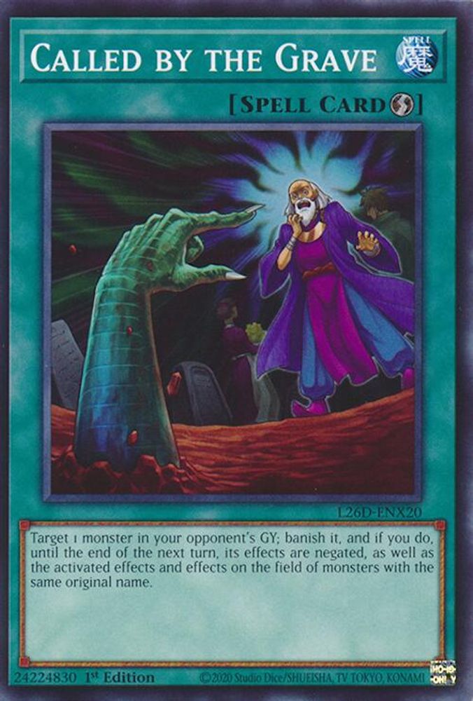 L26D-ENX20 - Called by the Grave - Common - Legendary Modern Decks 2026
