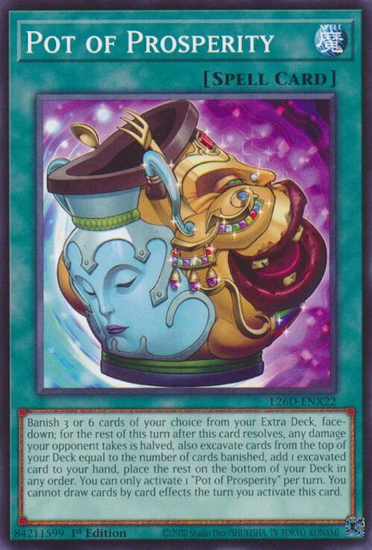L26D-ENX22 - Pot of Prosperity - Common - Legendary Modern Decks 2026