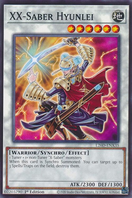 L26D-ENX35 - XX-Saber Hyunlei - Common - Legendary Modern Decks 2026