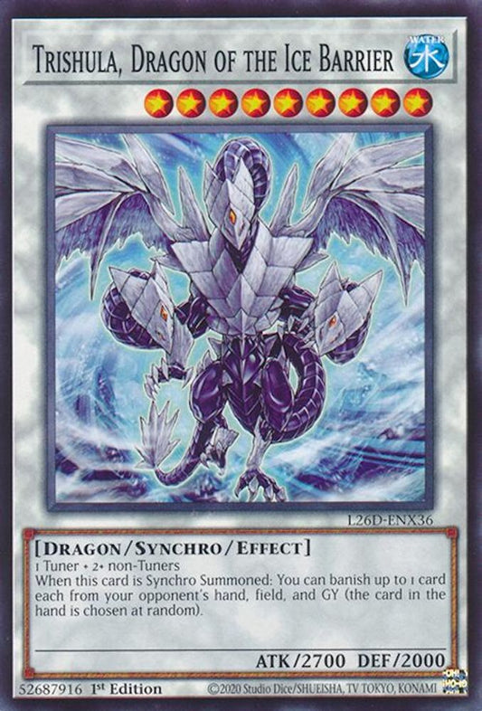 L26D-ENX36 - Trishula, Dragon of the Ice Barrier - Common - Legendary Modern Decks 2026