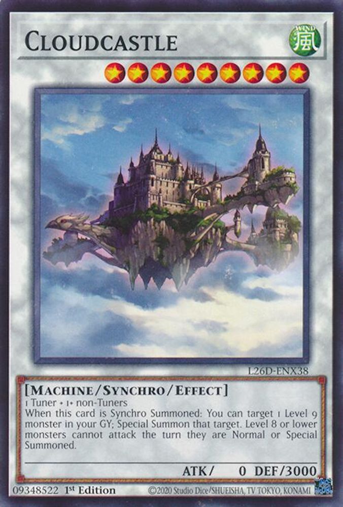 L26D-ENX38 * Cloudcastle * Common * Legendary Modern Decks 2026