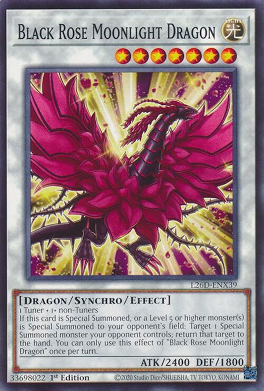 L26D-ENX39 - Black Rose Moonlight Dragon - Common - Legendary Modern Decks 2026