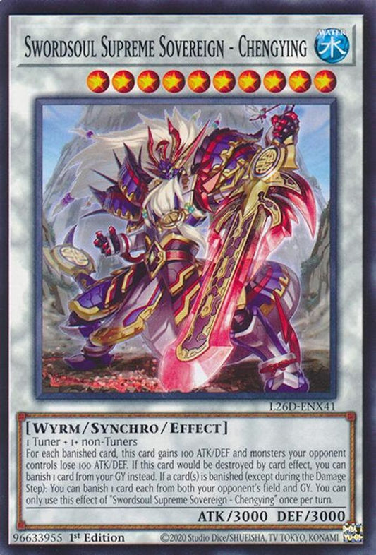 L26D-ENX41 - Swordsoul Supreme Sovereign - Chengying - Common - Legendary Modern Decks 2026