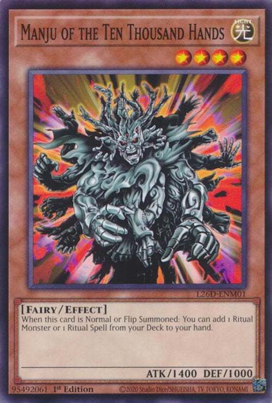 L26D-ENM01 - Manju of the Ten Thousand Hands - Common - Legendary Modern Decks 2026