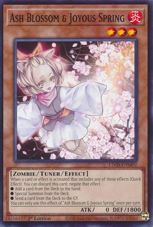 L26D-ENM02 - Ash Blossom & Joyous Spring - Common / Short Print - Legendary Modern Decks 2026