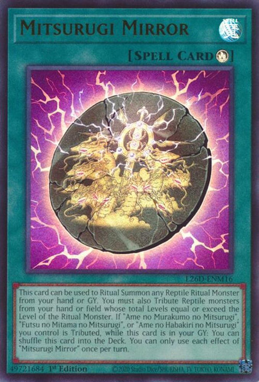 L26D-ENM16 - Mitsurugi Mirror - Ultra Rare - Legendary Modern Decks 2026