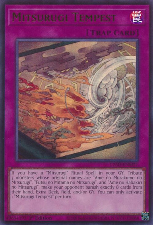 L26D-ENM21 - Mitsurugi Tempest - Ultra Rare - Legendary Modern Decks 2026