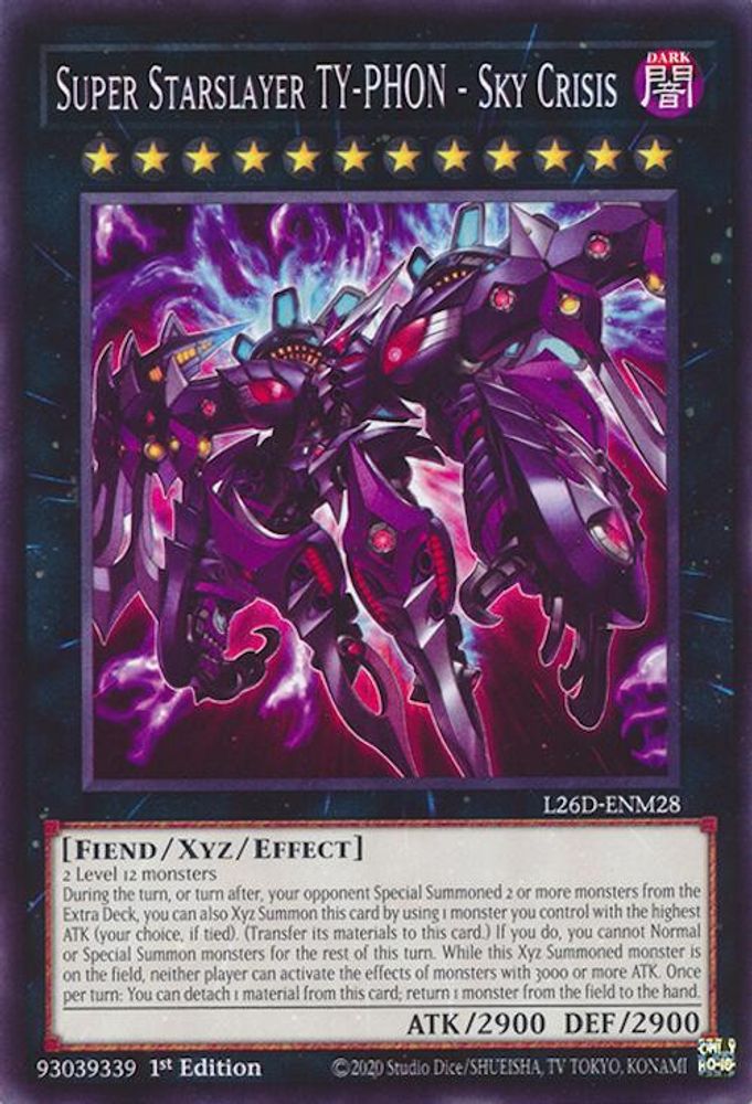 L26D-ENM28 - Super Starslayer TY-PHON - Sky Crisis - Common - Legendary Modern Decks 2026
