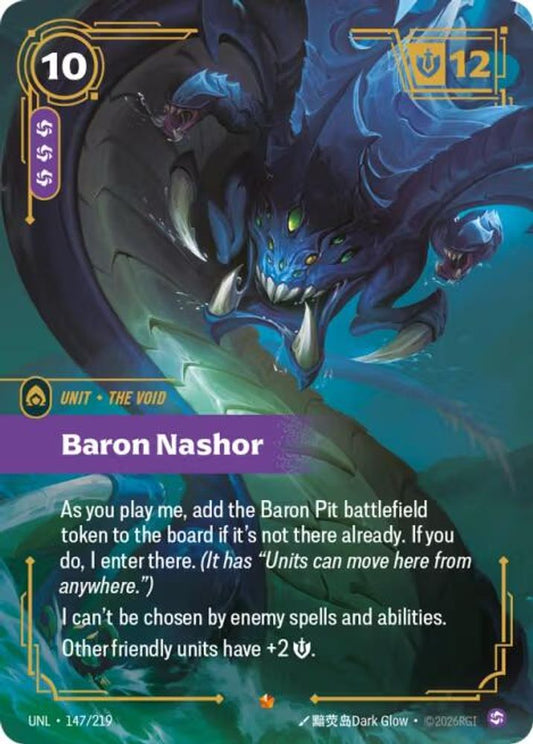 147/219 - Baron Nashor (Foil) - Epic - Unleashed