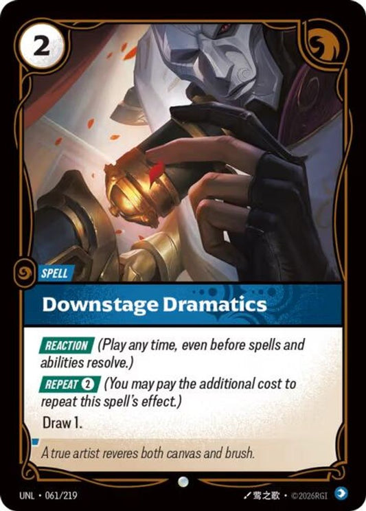 061/219 - Downstage Dramatics - Common - Unleashed