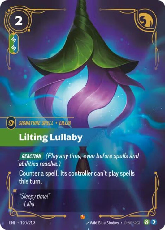 190/219 - Lilting Lullaby (Foil) - Epic - Unleashed