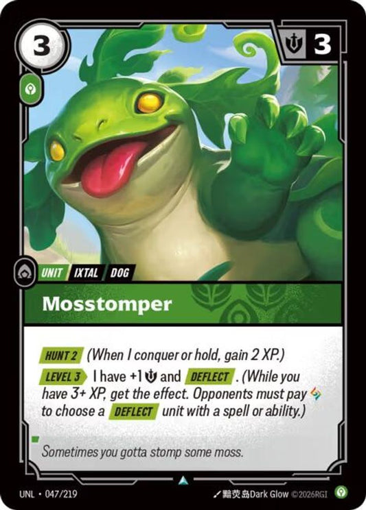 047/219 - Mosstomper (Foil) - Uncommon - Unleashed