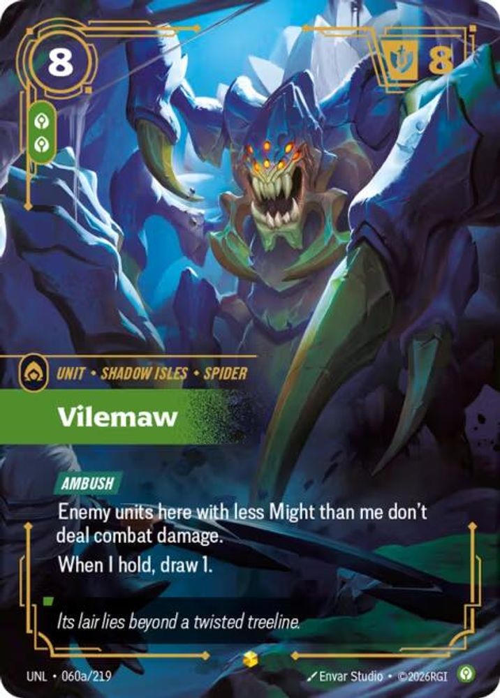 060a/219 - Vilemaw (Alternate Art) - Showcase - Unleashed
