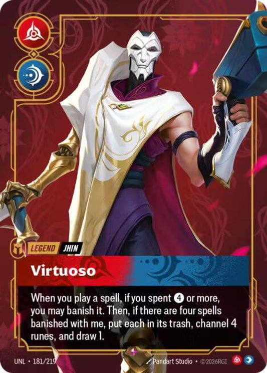 181/219 - Virtuoso (Foil) - Rare - Unleashed