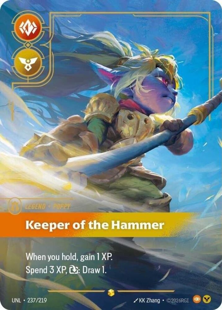 237/219 - Keeper of the Hammer - Showcase - Unleashed