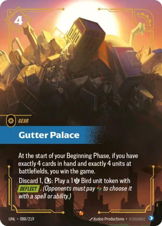 088/219 - Gutter Palace (Foil) - Epic - Unleashed