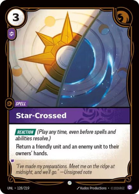 128/219 - Star-Crossed (Foil) - Common - Unleashed